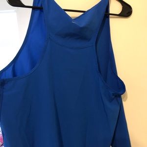 Blue Workout Top; Calvin Klein; W XXL